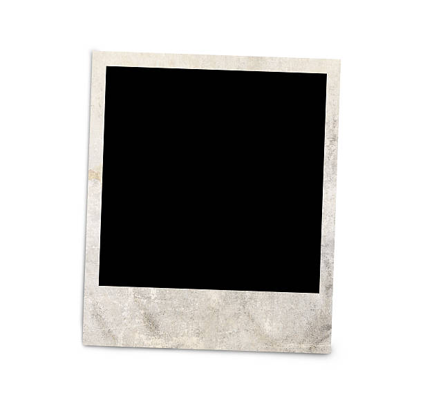 istock Blank photo frame isolated on white background 186259125