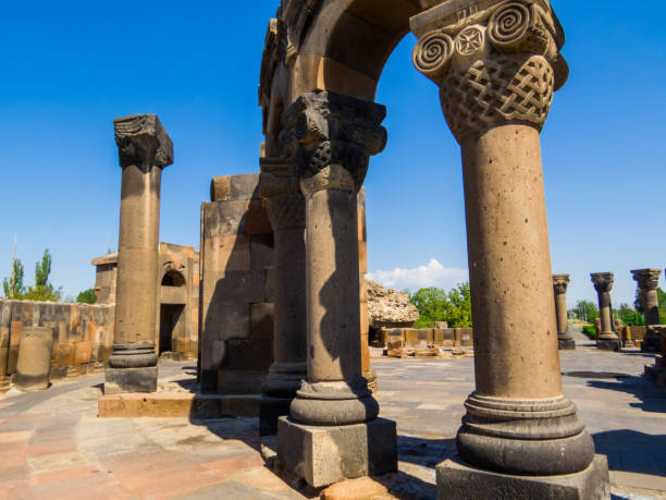 istock Zvartnots Cathedral, Armenia 1862594473