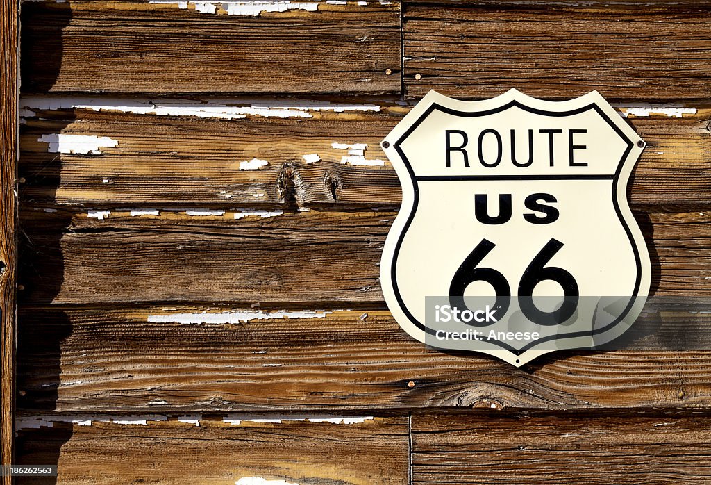 Route 66 로드쇼의 팻말 올드 압살했다 우리. - 로열티 프리 66 스톡 사진