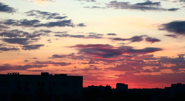 istock Sky landscape. Colorful sunset. 1862632762