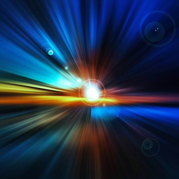 istock Abstract Background - rays of colorful light 186264101