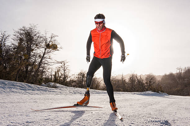 ノルディックスキー - mens cross country skiing ストックフォトと画像