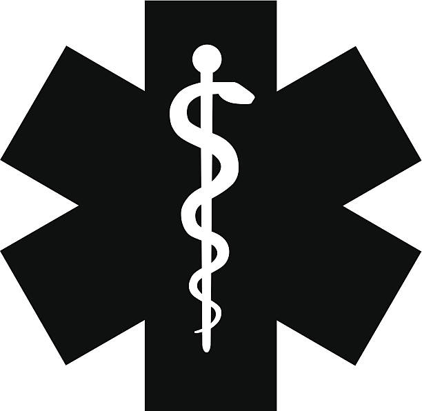 Medical symbol of the Emergency Medical symbol of the Emergency icon vector eps 10 first responders icon stock illustrations