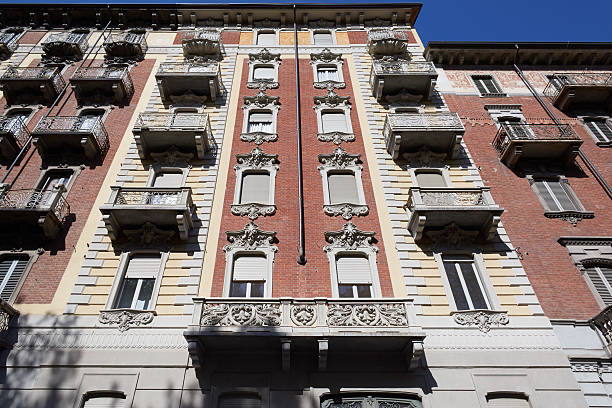 istock Old building facade in Europe 186265370