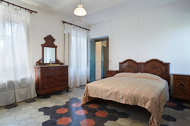 Old bedroom in country house