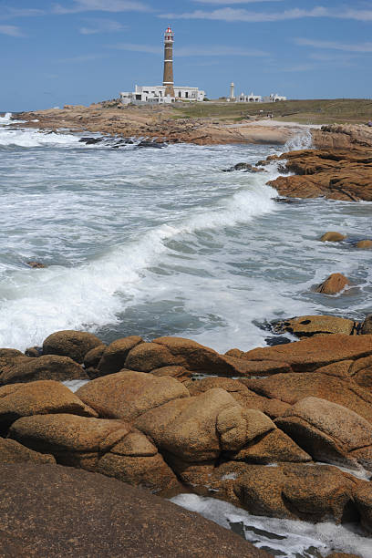 istock Coast with the lighthouse at Cabo Polonio 186266622
