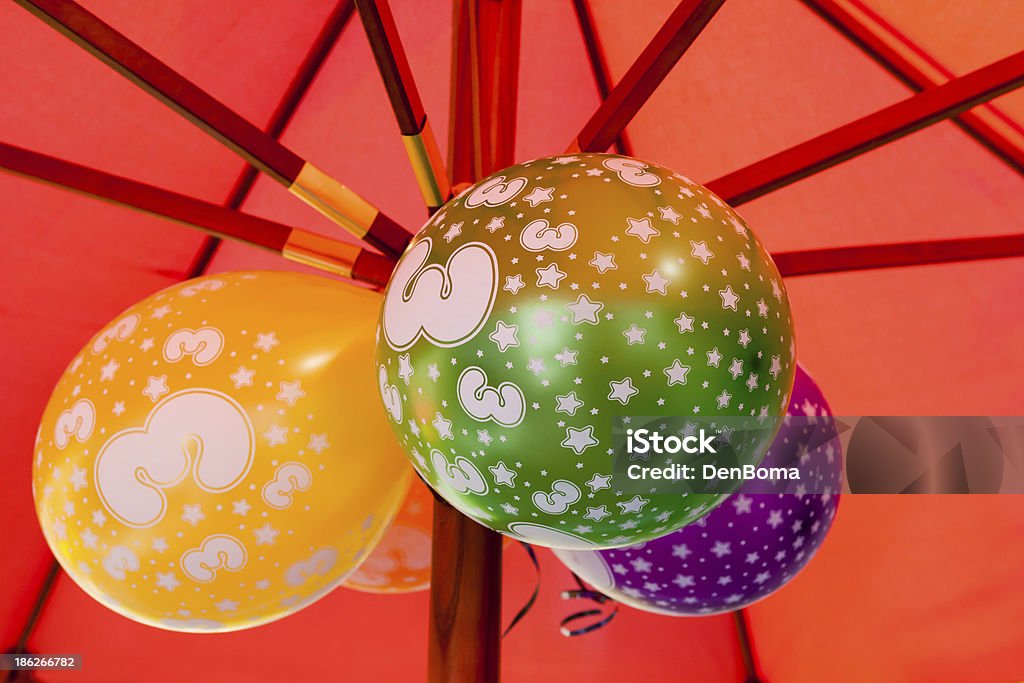 Geburtstag Ballons - Lizenzfrei 2-3 Jahre Stock-Foto