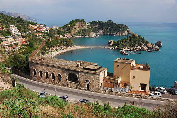 istock Taormina and Isola Bella, Sicily, Italy 186269713