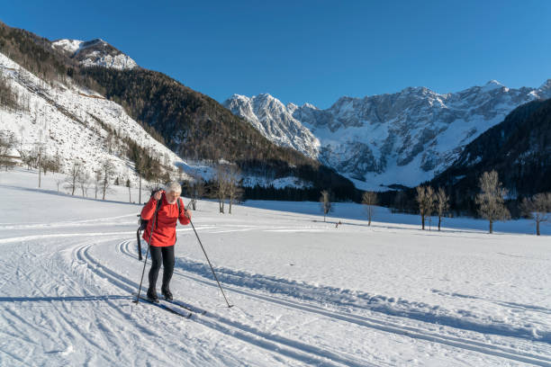 istock Senior men cross country skiing 1862739509