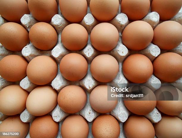 Fresh Eggs Stock Photo - Download Image Now - Abstract, Backgrounds, Breakfast