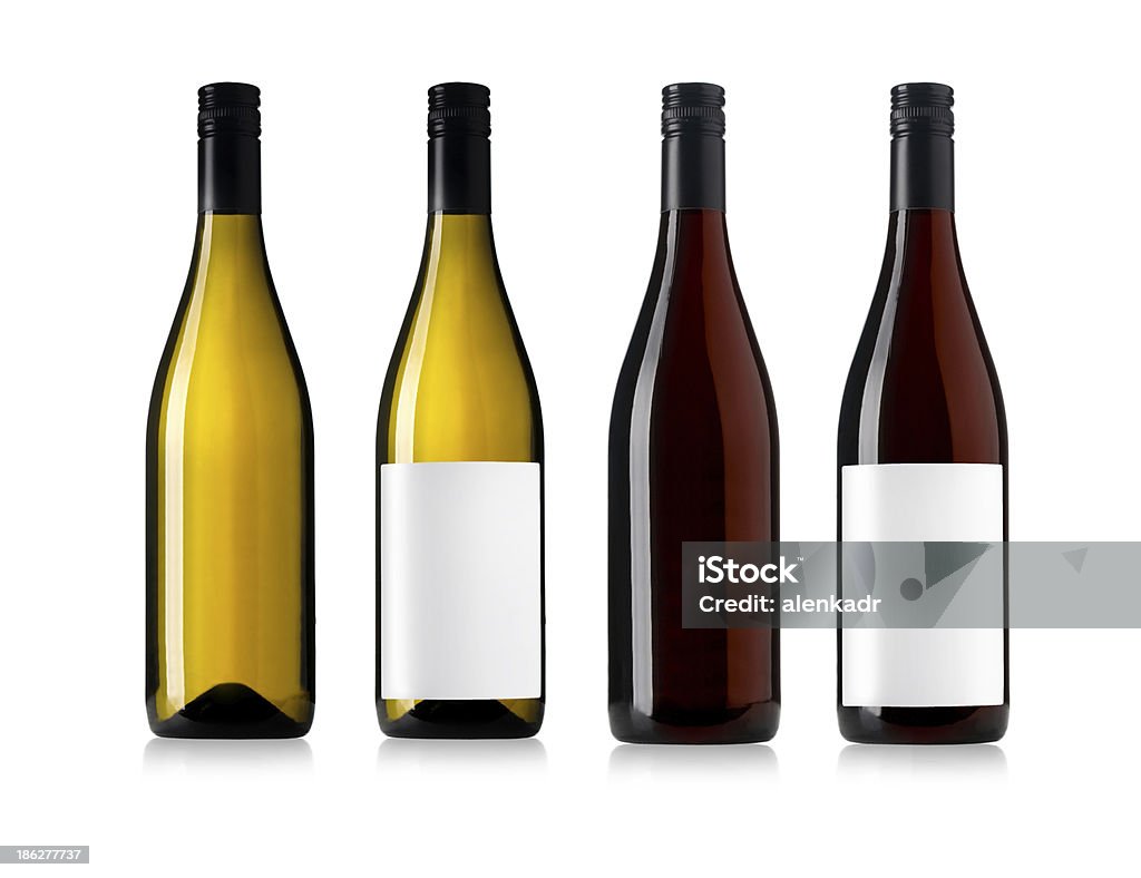 Ensemble de bouteilles de vin - Photo de Bouteille de vin libre de droits