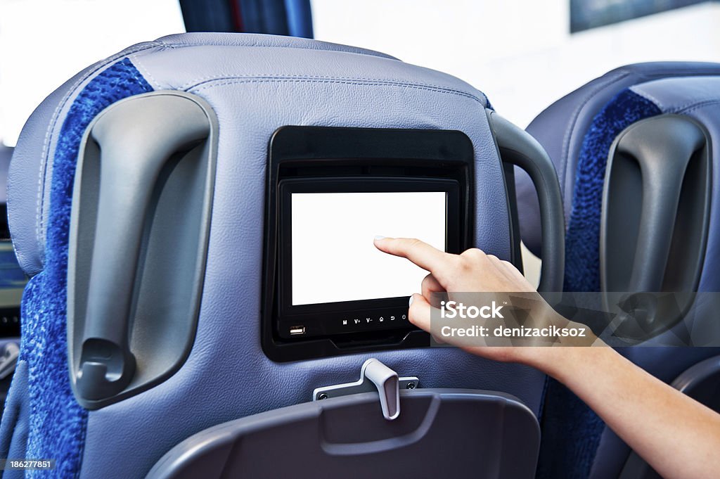 Toucher écran de bus - Photo de Bus libre de droits