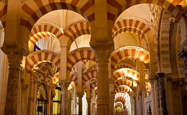 arches - seville torre del oro sevilla spain photos et images de collection