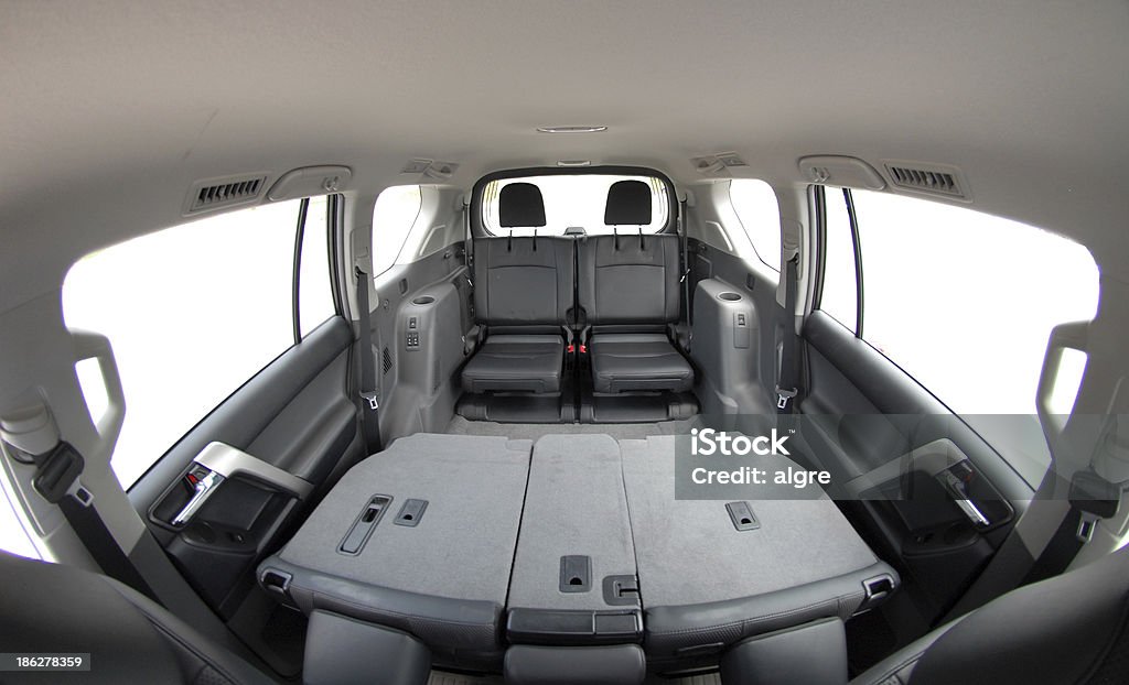 Couro, Assentos traseiros - Foto de stock de Airbag royalty-free