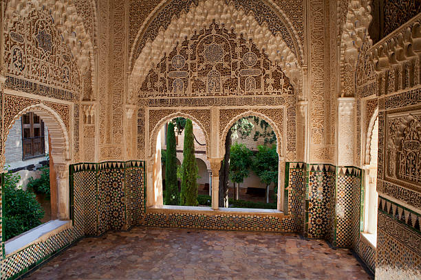 istock Nasrid Palaces -Alhambra - Granada, Spain 186278387