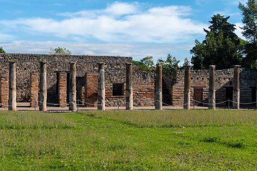 Maya archaeological site in the Puuc region of western Yucatan