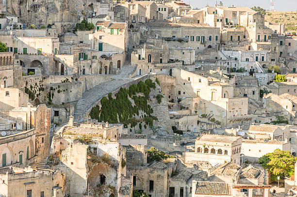 istock Detail view of Matera Rocks 186281174