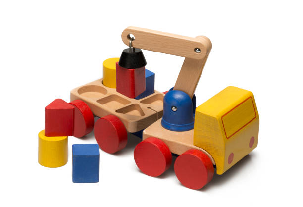 istock Wood Crane Toy 186281359