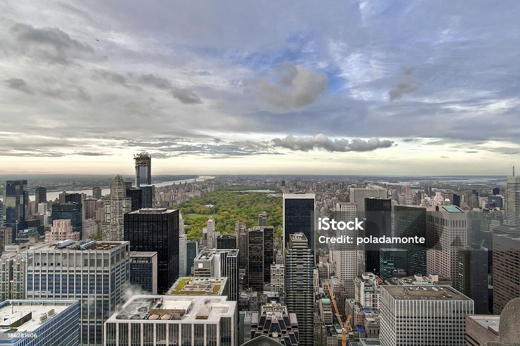 Upper Manhattan und Central Park high view, New York, USA - Lizenzfrei Bauwerk Stock-Foto