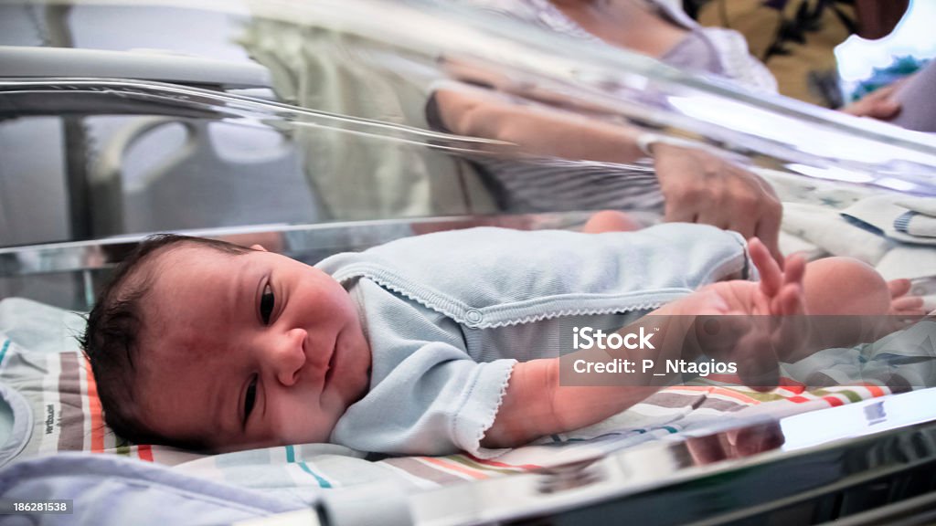 新生児笑顔 - 一緒のロイヤリティフリーストックフォト