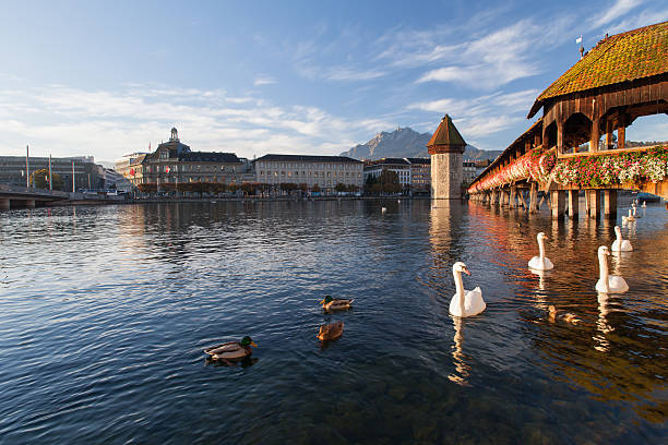 istock Lucerne, Autumn Morning 186285711