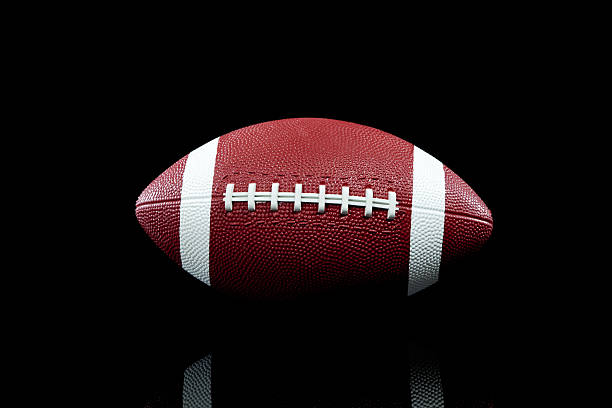 istock American Football on black 186286187