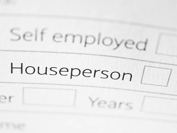 houseperson - application form identity speech paper - fotografias e filmes do acervo