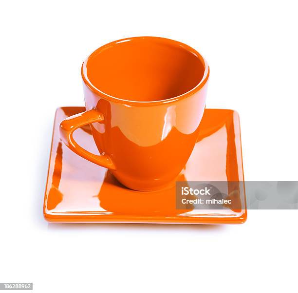 Taza De Café De Color Naranja Foto de stock y más banco de imágenes de Alimento - Alimento, Cafeína, Café - Edificio de hostelería