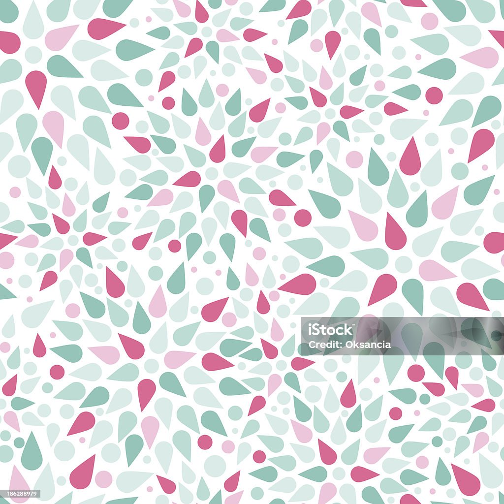 Gouttes arrière-plan coloré motif sans couture fond - clipart vectoriel de Abstrait libre de droits