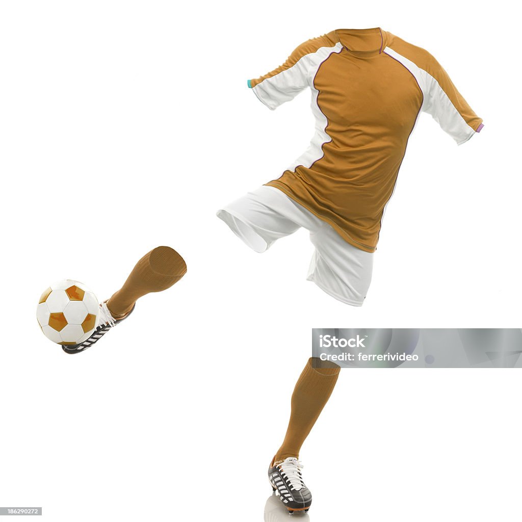 Invisível Jogador de futebol - Royalty-free Adulto Foto de stock