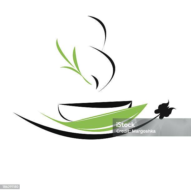 Cup Of Tea Icon Stock Illustration - Download Image Now - Abstract, Backgrounds, Black Tea