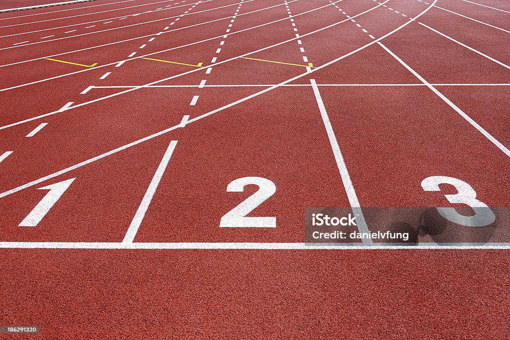 Running track start See more images in this series: Running Track Lightboxe Backgrounds Stock Photo