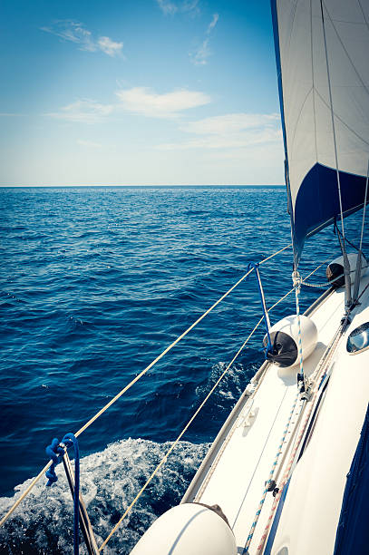 istock Yacht Sailing Sailboat 186294032