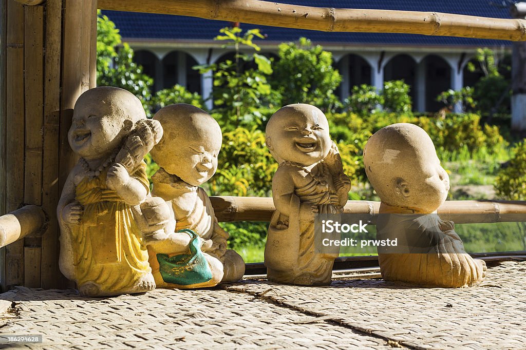 Doll clay Mönch in Thailand - Lizenzfrei Architektur Stock-Foto