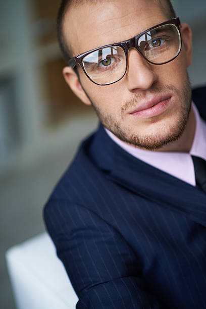 istock Face of businessman 186295342