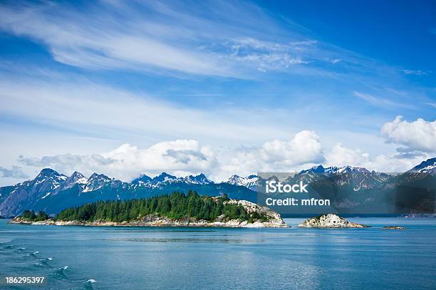 Beautiful Panorama Of Mountains In Alaska United States Stock Photo - Download Image Now