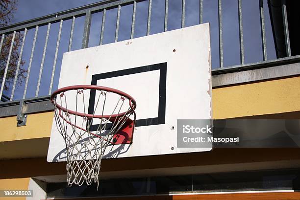 Basketball Hoop Stock Photo - Download Image Now - Basketball Hoop, Home Interior, Attached