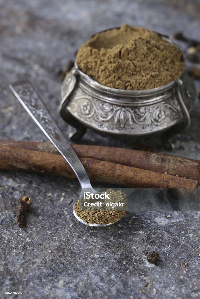 Indian mix of ground spices Indian mix of ground spices garam masala Asia Stock Photo