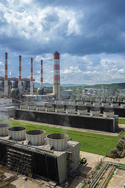 istock Production line in thermal power plant. 186302135