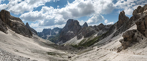 istock Dolomiti Vajolet Valley panorama 186303075