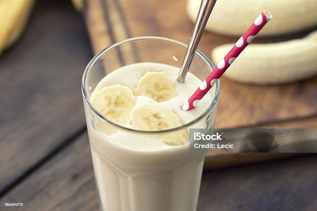 Banana Smoothie Banana Smoothie Stock Photo