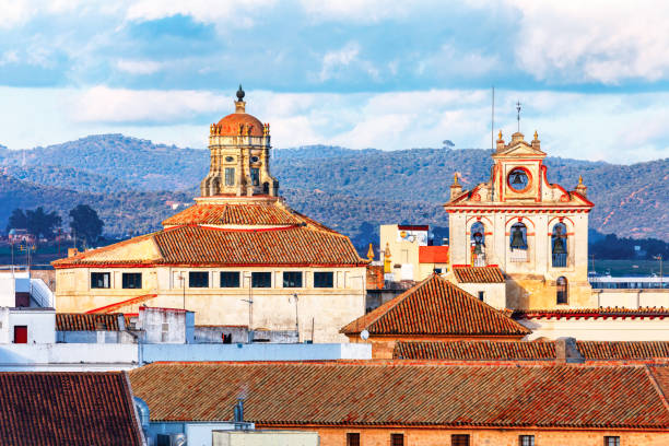 istock Panoramic view of the old town and churches 1863083031
