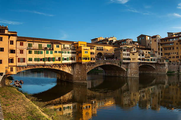 istock Ponte Vecchio over Arno River, Florence, Italy, Europe 186308691