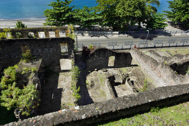 istock Ruins of old Saint-Pierre, Martinique 1863095486
