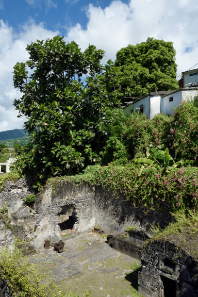 Ruins of old Saint-Pierre, Martinique