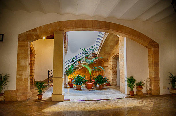 The Majorca courtyard is very typical of the Majorcan architectural style. Palma is a city of courtyards, providing shade from the sun, and when required, privacy from the outside world. Dating back to the 17th Century, this Baroque courtyard is one of the finest examples in Palma. Ca’n Oleza, is ornamented in a rich Rennaisance decorative style and has been declared an Artistic-Historical Monument by the city. Palma is often referred to as the City of Patios with 40 fine examples to be found.