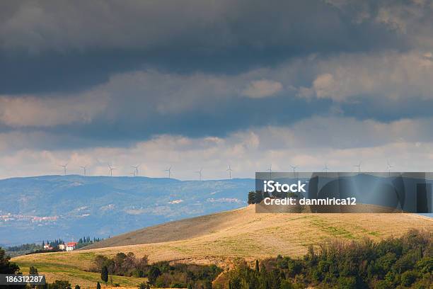 Landscape In Country Side Of Toscany Italy Stock Photo - Download Image Now - Agriculture, Dawn, Dreamlike