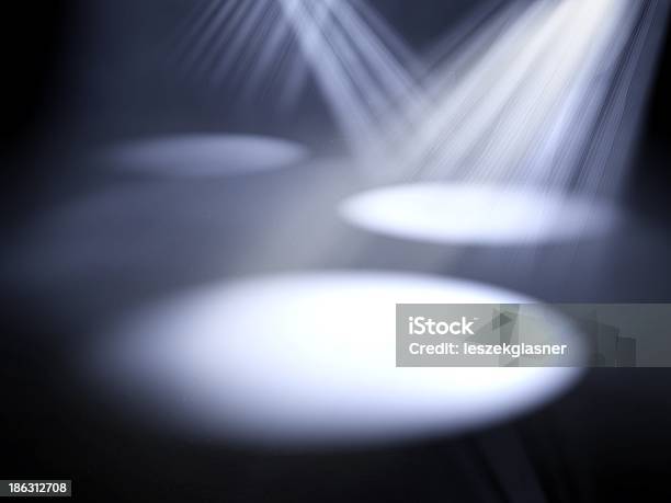 3d Stage Lights Stock Photo - Download Image Now - Spot Lit, Spotlight, Stage - Performance Space