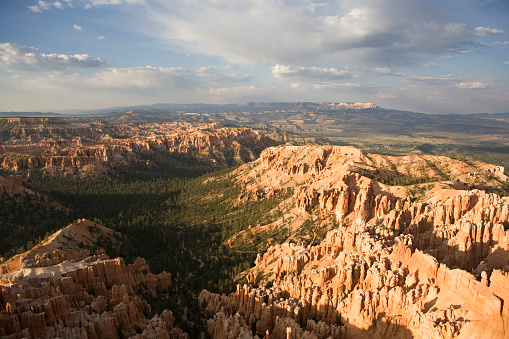 Panorama of Formations On the Tower Arch Trail in Arches National Park