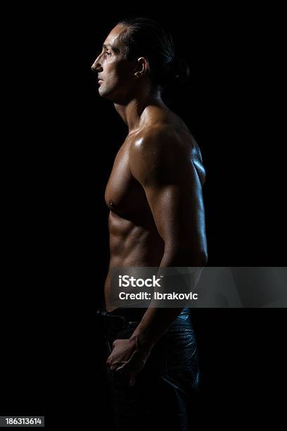 Handsome Guy Stock Photo - Download Image Now - 30-39 Years, Abdomen, Abdominal Muscle